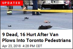 Van Plows Into Pedestrians in Toronto