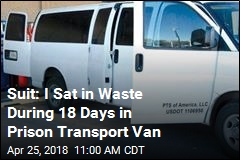 Suit: I Sat in Waste During 18 Days in Prison Transport Van