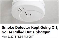 Attempt to Silence Smoke Detector Ends in Mayhem