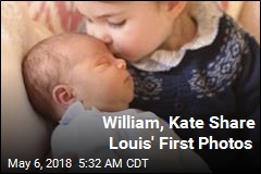 William, Kate Share Louis&#39; First Photos