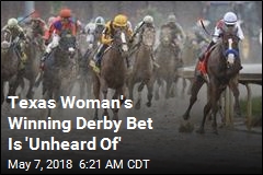 Texas Woman&#39;s $18 Derby Bet Wins Her $1.2M