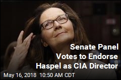 Senate Panel Votes to Endorse Haspel as CIA Director