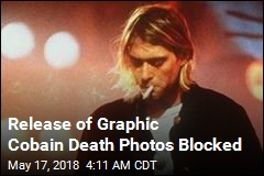 Court Blocks Release of Cobain Death Scene Photos