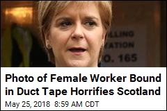 Scottish Leader &#39;Horrified&#39; at Photo of Bound Female Worker