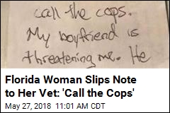 Woman&#39;s Secret Note to Vet May Have Saved Her Life