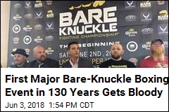 First Major Bare-Knuckle Boxing Event in 130 Years Gets Bloody