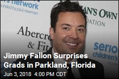 Jimmy Fallon Surprises Grads in Parkland, Florida