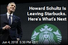 Howard Schultz Leaving Starbucks, Doesn&#39;t Rule Out White House Run