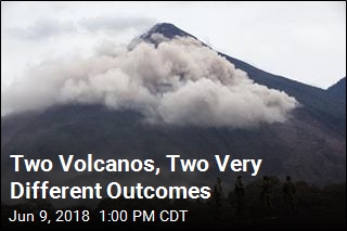 Two Volcanos, Two Very Different Outcomes