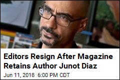 Editors Resign After Magazine Retains Author Junot Diaz