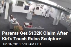 Parents Get $132K Claim After Kid Topples Sculpture