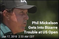 Phil Mickelson Gets Into Bizarre Trouble at US Open