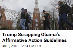 White House to Ditch Obama Affirmative Action Guidelines