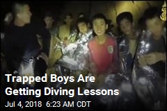 Trapped Boys Are Getting Diving Lessons