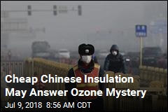 Chinese Insulation May Explain Ozone Mystery