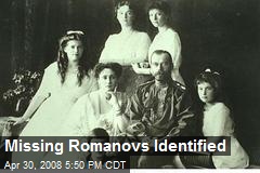 Missing Romanovs Identified