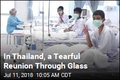 In Thailand, a Tearful Reunion Through Glass