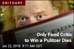 Only Food Critic to Win a Pulitzer Dies