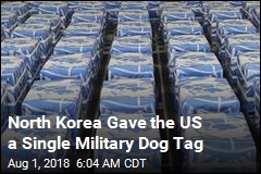 N. Korea Gave Up 55 Boxes of Bones, but Just One Dog Tag
