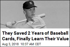 They Saved 2 Years of Baseball Cards, Finally Learn Their Value