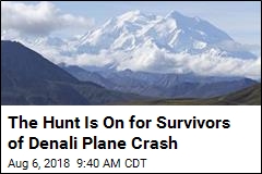 Rescuers Scour Denali for Plane Crash Survivors