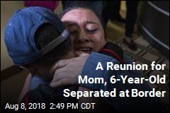 After 3 Months Apart, a Moving Mom-Son Reunion