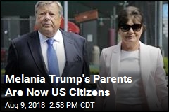 First Lady&#39;s Parents Become US Citizens