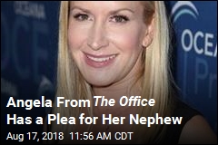 Angela From The Office Has a Plea for Her Nephew