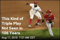 This Kind of Triple Play Not Seen in 106 Years