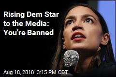 Rising Democratic Star Bans All Media From 2 Events