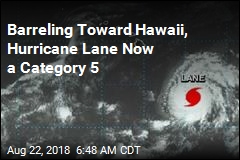 Hawaii Braces as Category 5 Lane Barrels Toward It