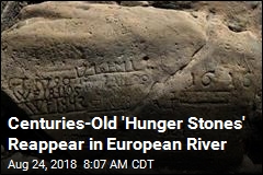 Centuries-Old &#39;Hunger Stones&#39; Reappear in European River