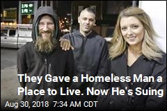 Homeless Man Says Couple Used Donations as &#39;Piggy Bank&#39;