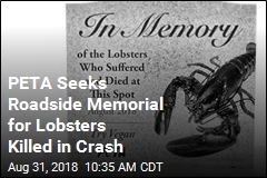 PETA Requests 5-Foot Tombstone for Lobsters