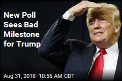 New Poll Sees Bad Milestone for Trump