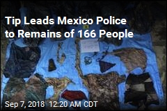 166 Skulls Found in Mexico Mass Grave