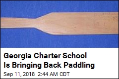Georgia Charter School Is Bringing Back Paddling