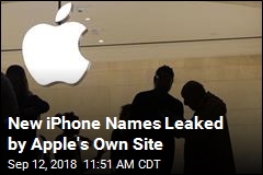 New iPhone Names Leaked, and the Leaker Is Apple