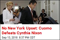 No New York Upset: Cuomo Defeats Cynthia Nixon
