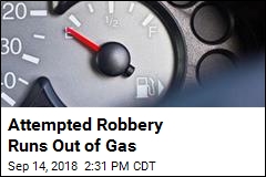 Empty Gas Tank Foils Pharmacy Robber