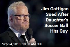 Jim Gaffigan Sued After Daughter&#39;s Soccer Ball Hits Guy