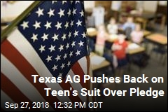 Texas AG Backs School Over Pledge Expulsion