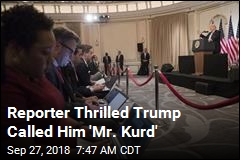Trump Called a Reporter &#39;Mr. Kurd,&#39; to His Delight