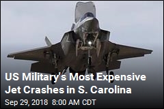 $100M Stealth Jet Crashes in South Carolina