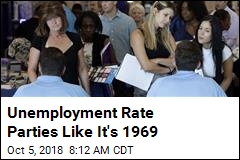 Unemployment Rate Hits Lowest Level Since 1969