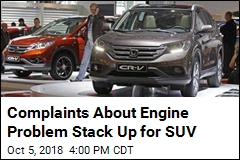 Complaints About Engine Problem Stack Up for SUV