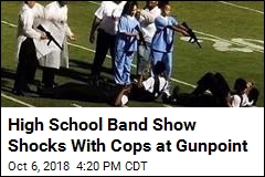 Band Halftime Show Depicts Cops at Gunpoint, Stirs Anger