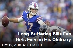 Man Uses Obit to Troll His Beloved Buffalo Bills