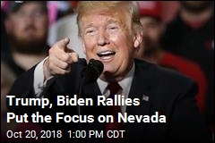 Trump, Biden Rallies Put the Focus on Nevada