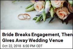 Woman Cancels Wedding, Gives Away Venue to Another Bride